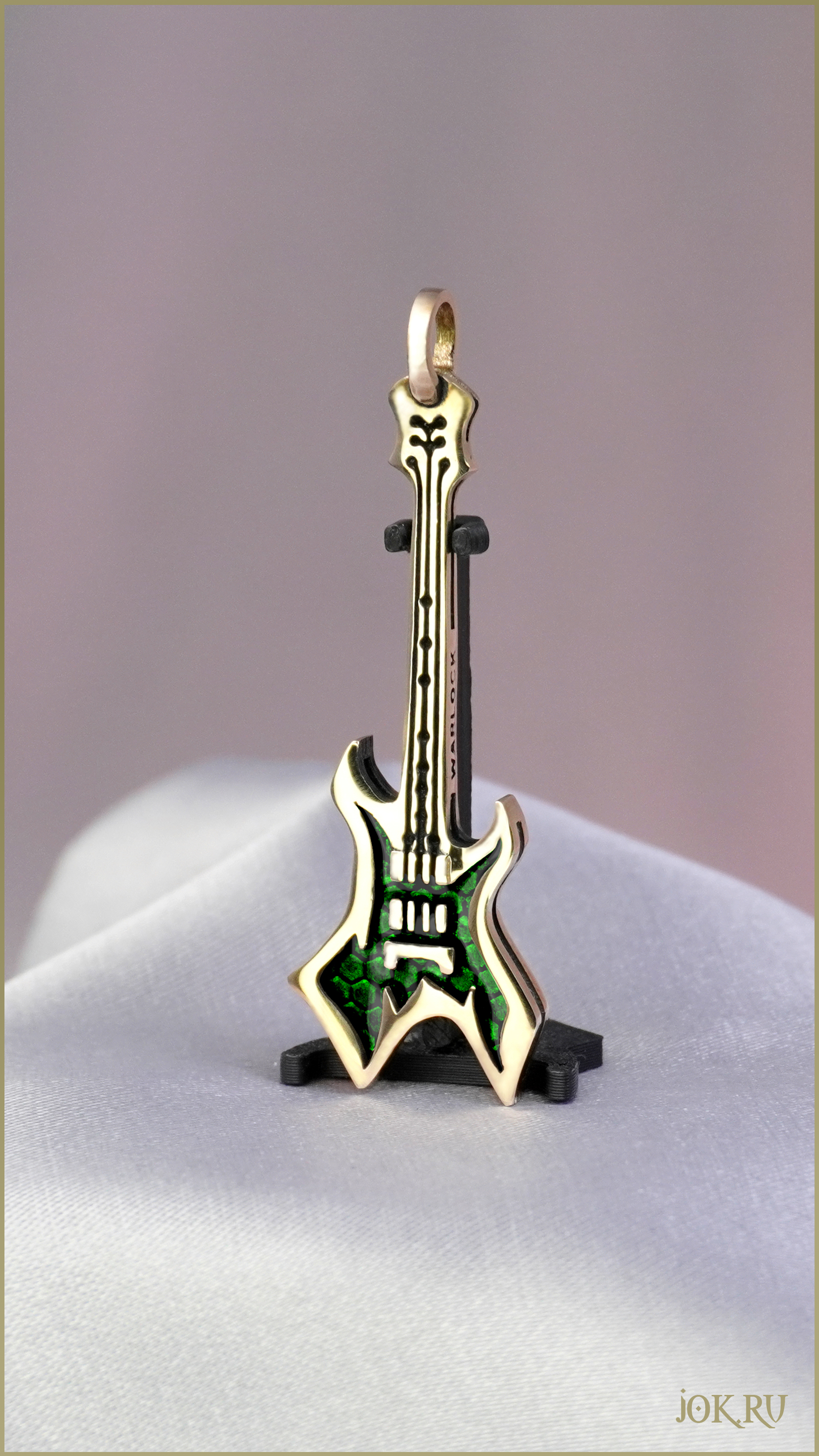 украшение в стиле рок кулон гитара Warlpck от Joker-Studio