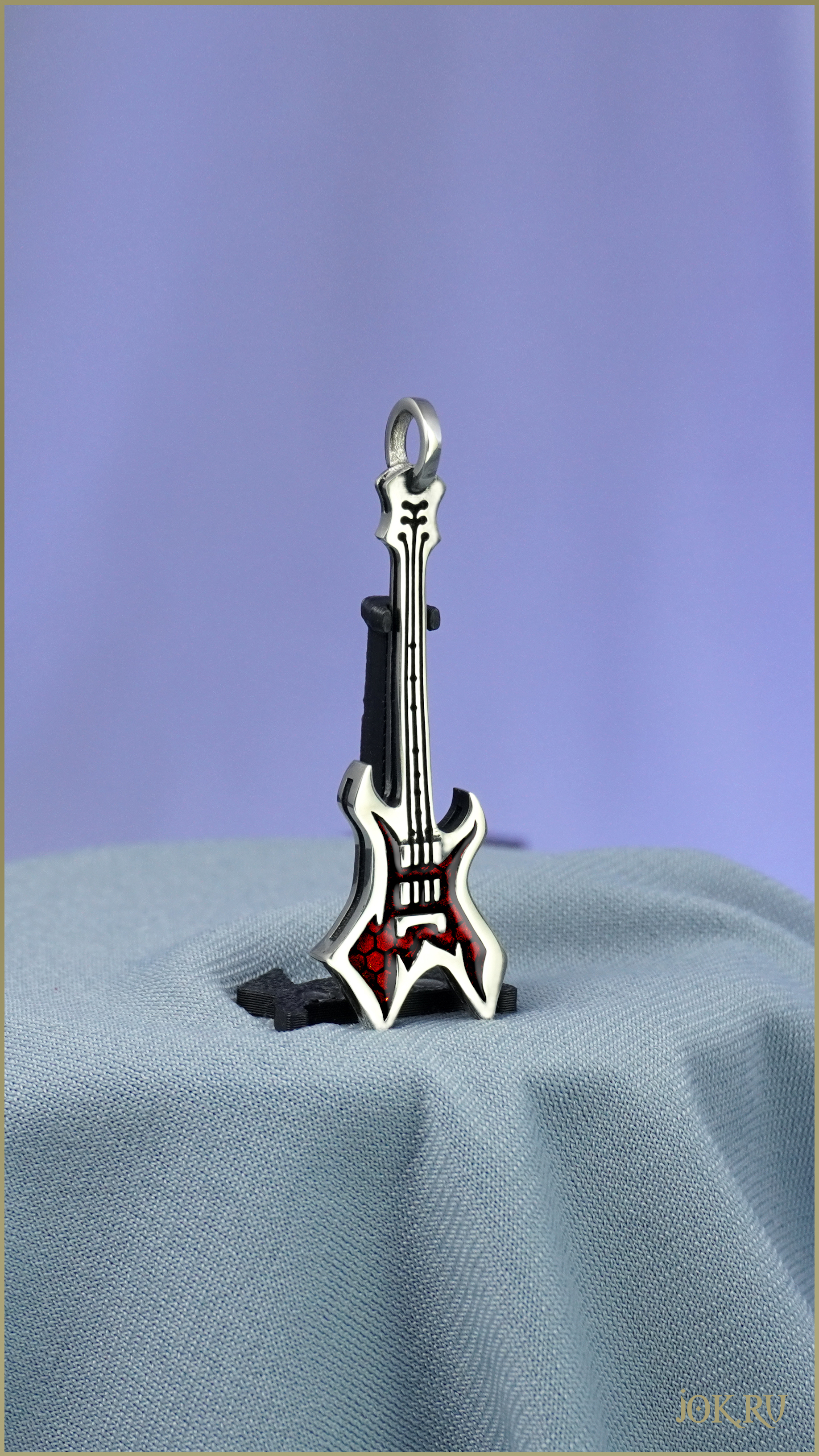 недорогой кулон гитара Warlock от Joker-Studio