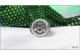 ПЕРСТЕНЬ с СИМВОЛОМ НУРГЛА AGE of SIGMAR WARHAMMER 40,000