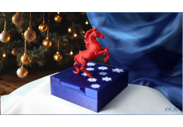 Елочные игрушки Лошадки от Joker-Studio: Современное Производство 3D-печать